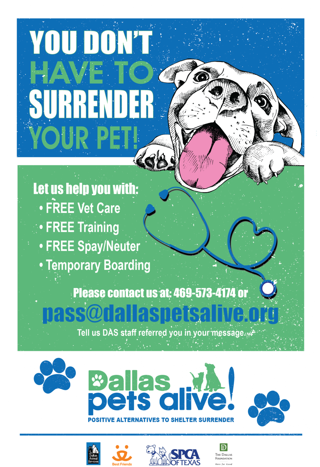 Surrender A Pet Dallas Pets Alive