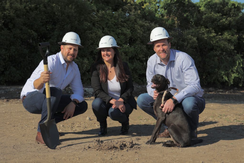 Goose a Dallas Pets Alive Rescue Dog with StoryBuilt Developers