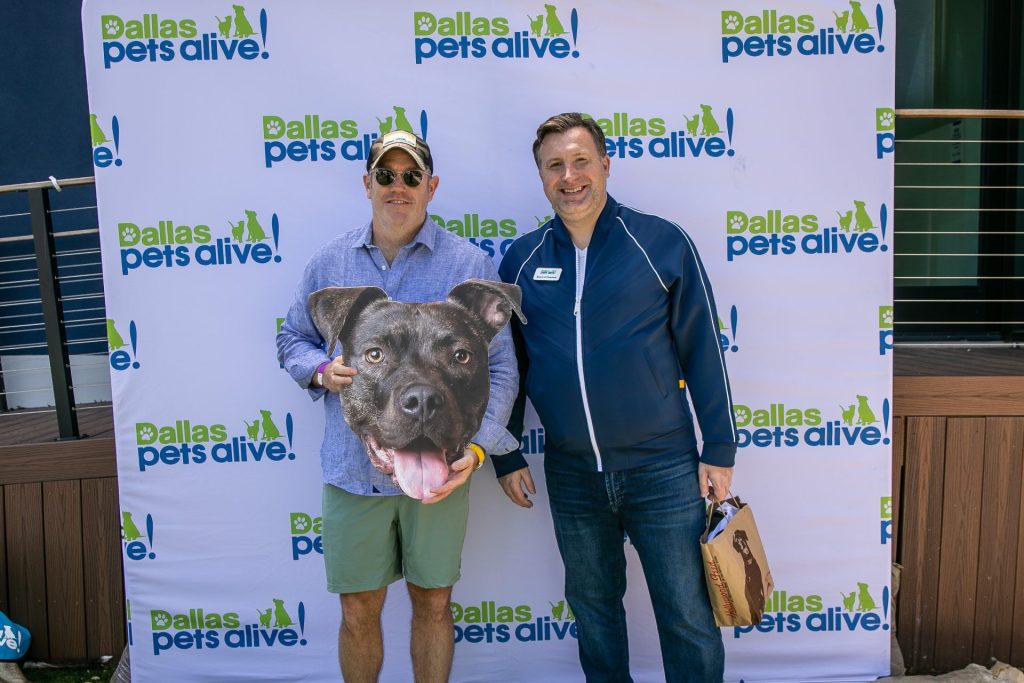 Board Member and Animal Welfare Advocate, Kevin Kirksey (right)