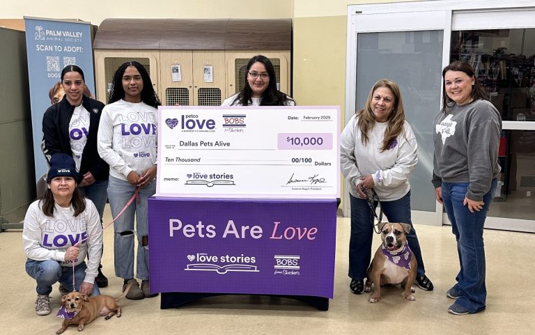 National Nonprofit Petco Love Invests in Dallas Pets Alive to Save and Improve the Lives of Pets in North Texas