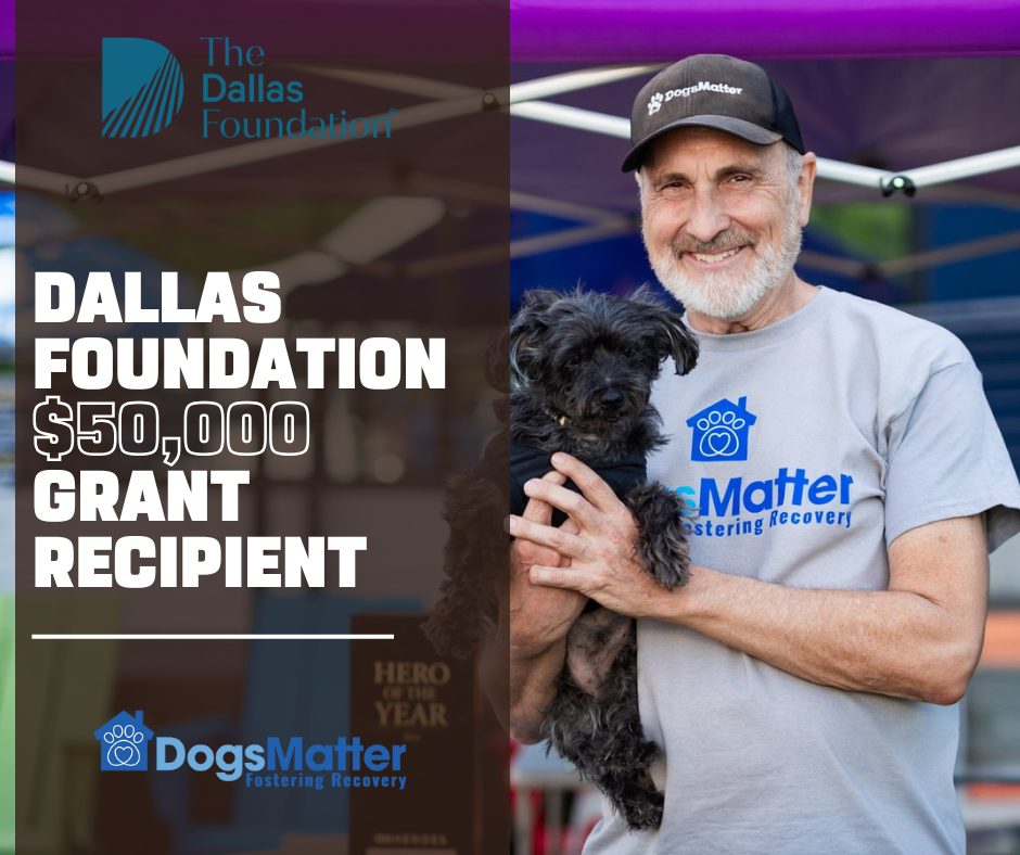 Dallas Pets Alive Receives $50,000 Grant from The Dallas Foundation 1 Dogs Matter Dallas Foundation Grant Recipient