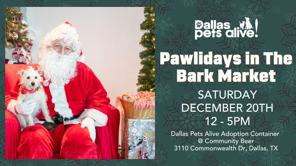 Pawlidays in the Bark Market & Santa Pictures 4 Howliday Market